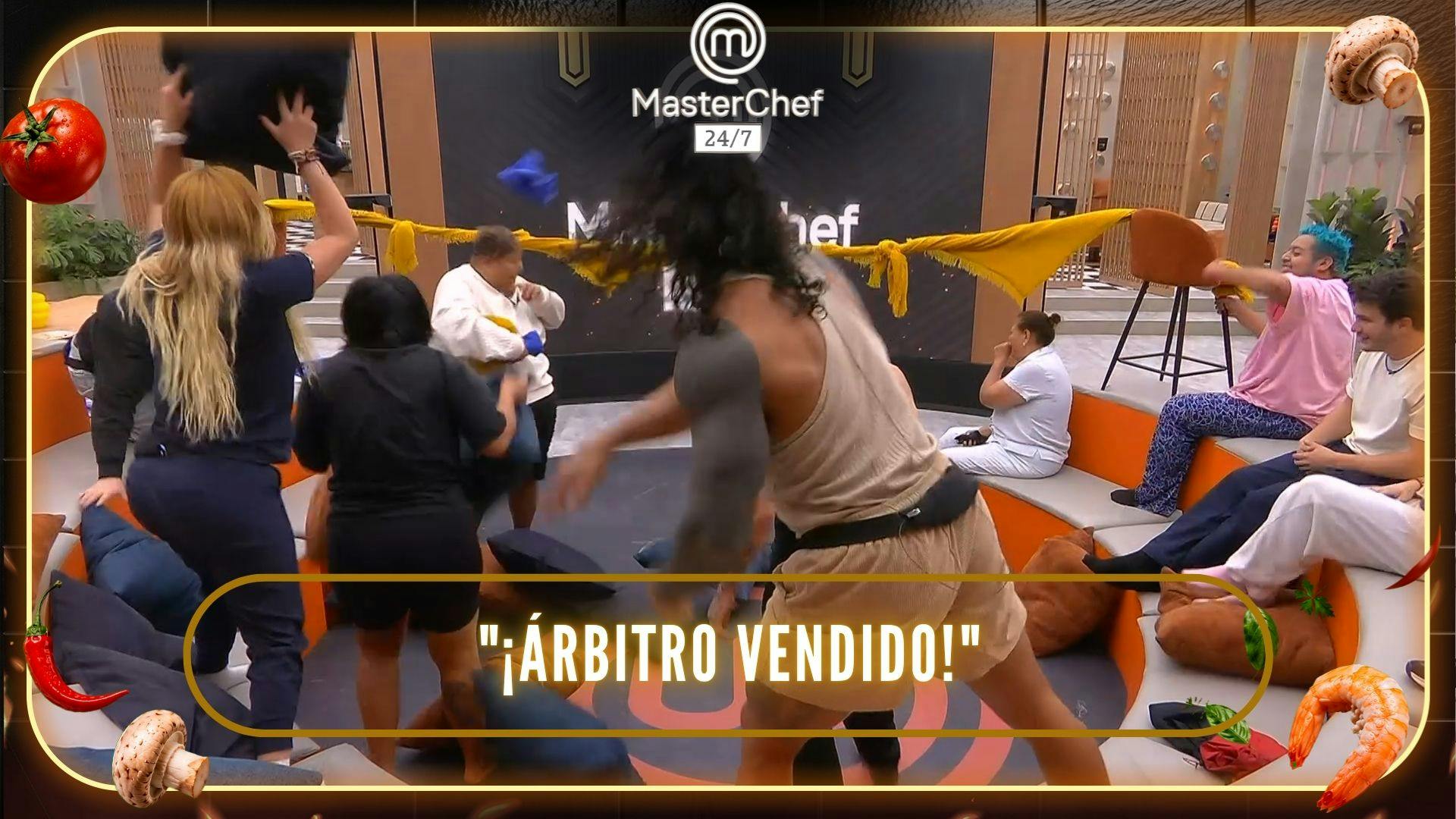 "¡ÁRBITRO VENDIDO!": El torneo de voleibol de MasterChef 24/7 se ve envuelto en polémica (VIDEO)