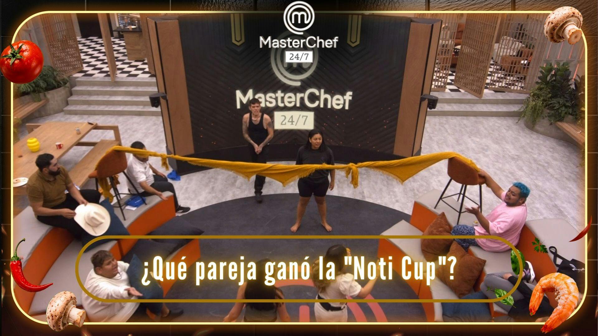 ¿Qué pareja ganó la “Noti Cup” en el primer torneo de voleibol de MasterChef 24/7? (VIDEO)