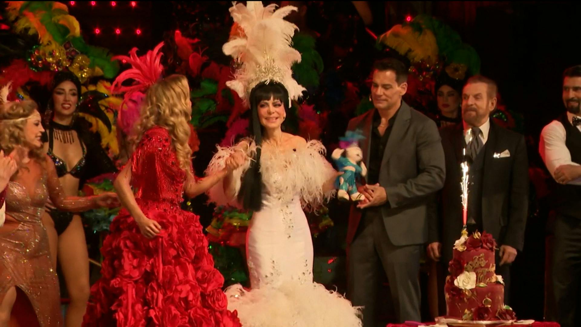 Maribel Guardia celebró su cumpleaños en “Perfume de Gardenias”