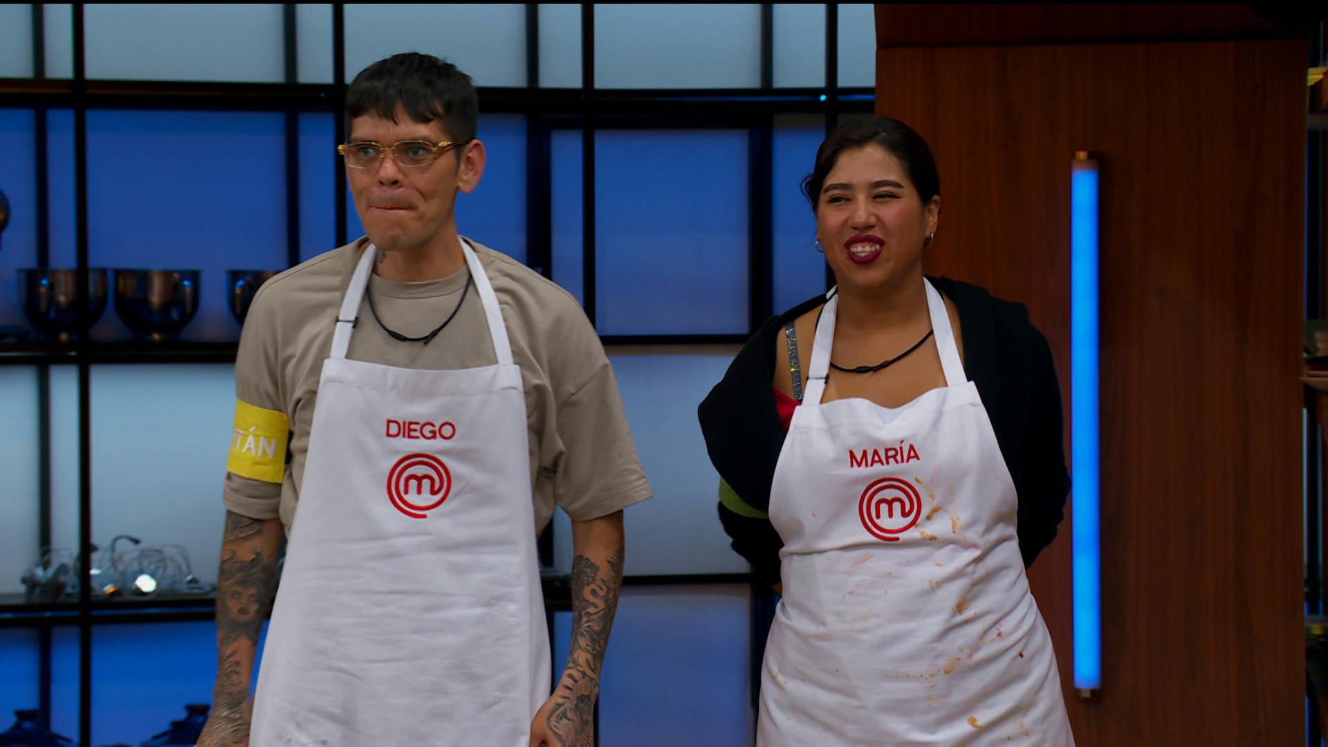 María conquista el reto de churros y se convierte en la segunda capitana de la noche en MasterChef 24/7