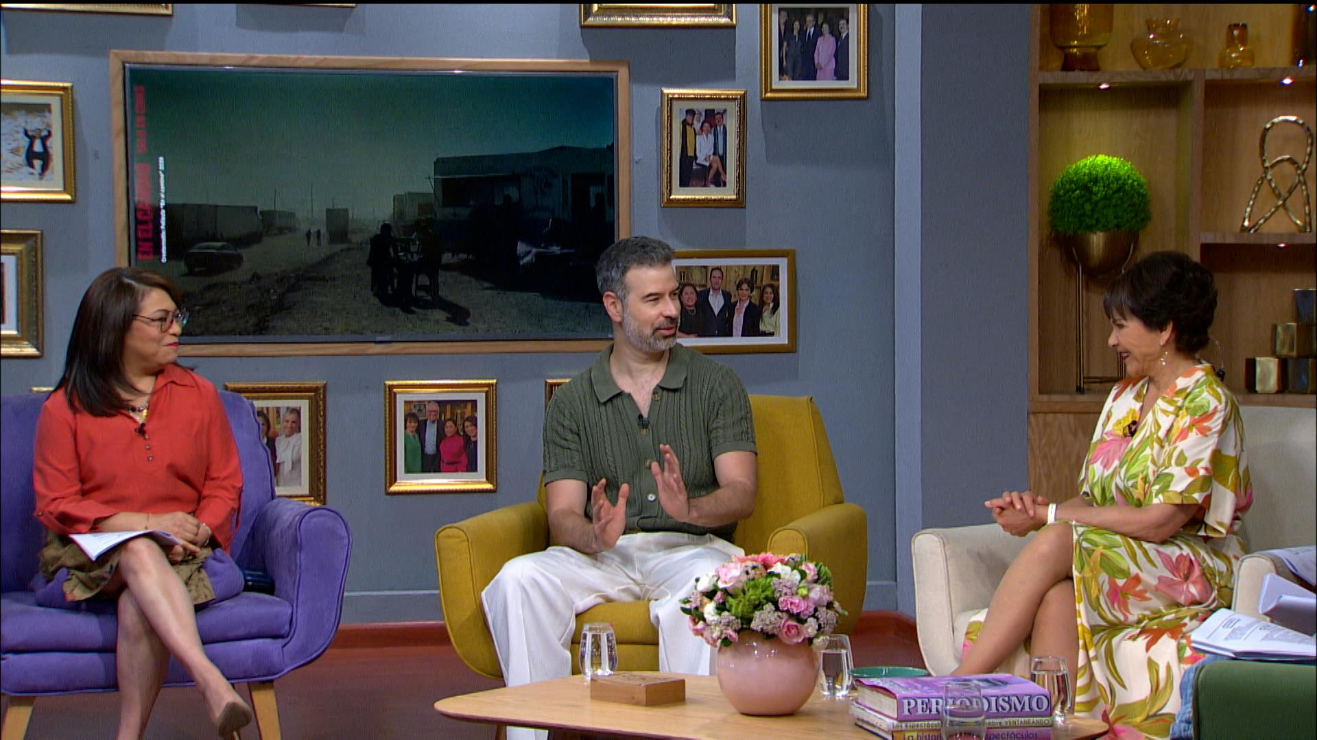 David Pablos presenta su nueva película, “En el Camino”, una historia de amor entre traileros