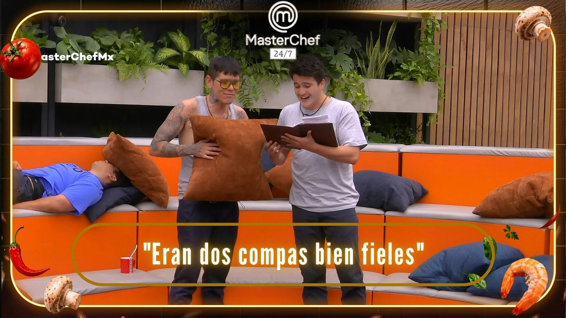 ¡No solamente la arman en la cocina! Escucha el corrido de Pablo y Diego en MasterChef 24/7: “Eran dos compas bien fieles” (VIDEO)