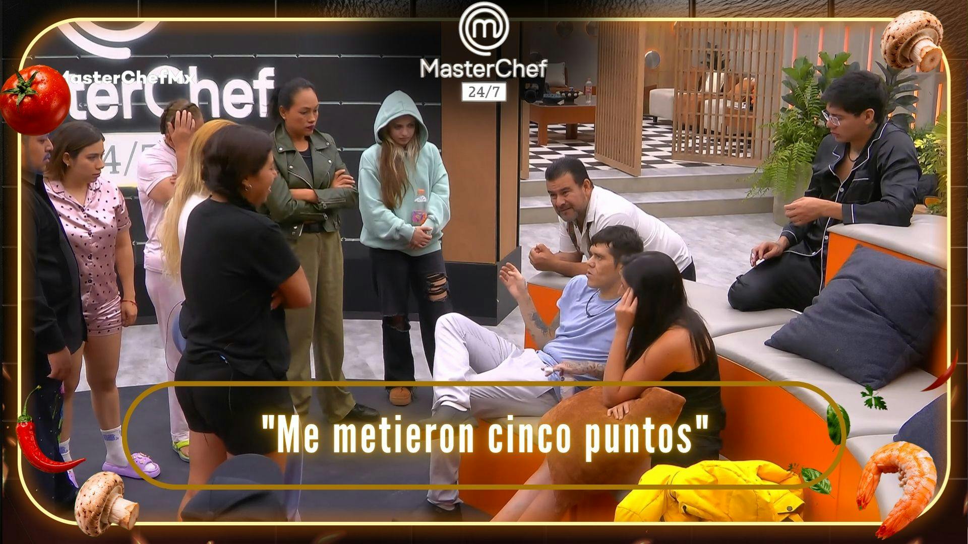 Diego vuelve sano y salvo a MasterChef 24/7: “Me metieron cinco puntos” (VIDEO)