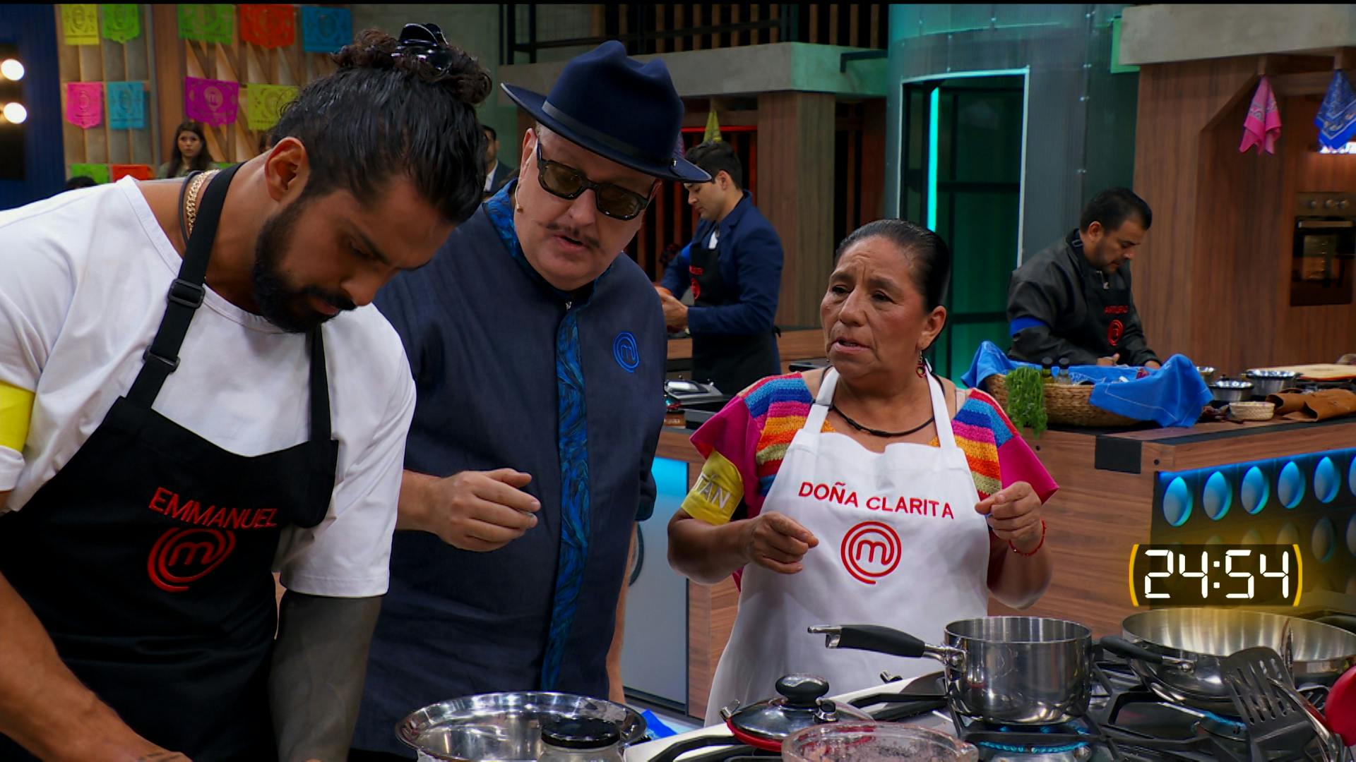 MasterChef 24/7 | Roy Padilla y Doña Clarita toman el liderazgo en un reto lleno de sabor mexicano 