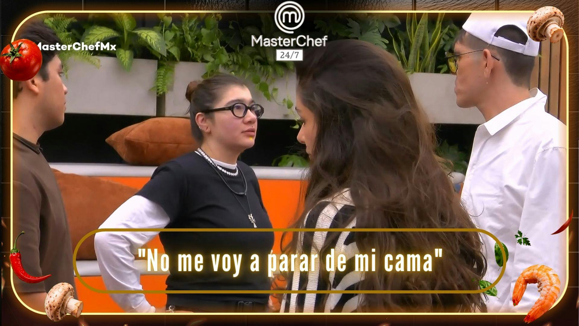 Carmen reacciona a la revelación de su falta de respeto a los Chefs: “No me voy a parar de mi cama” (VIDEO)