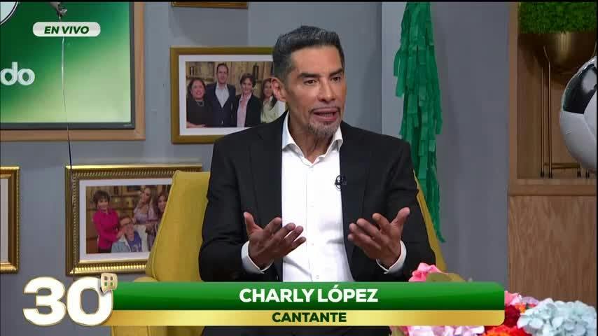 Charly López presenta “La Máquina del Tiempo” en Ventaneando