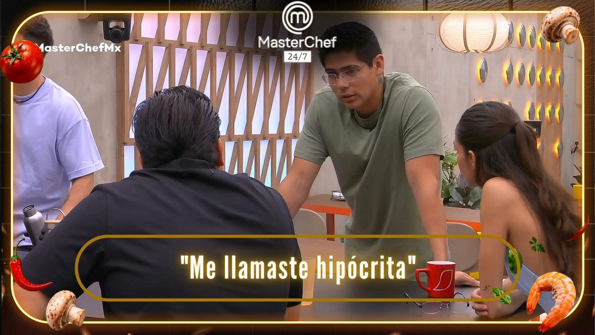 “Me llamaste hipócrita": Antrax encara a Julio tras las imágenes mostradas en la gala por el Pin del Chef (VIDEO)