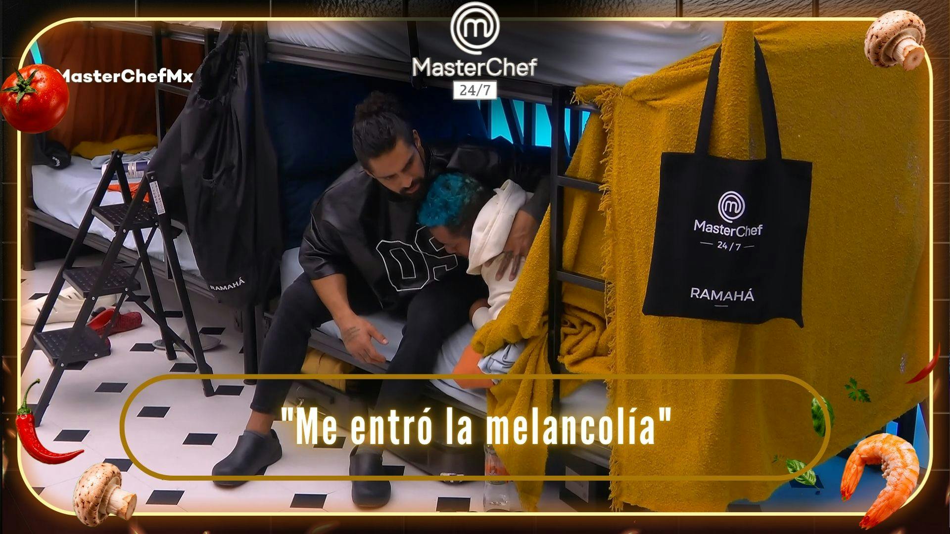 Emmanuel consuela a Ramahá tras recordar a su sobrina en MasterChef 24/7: “Me entró la melancolía” (VIDEO)