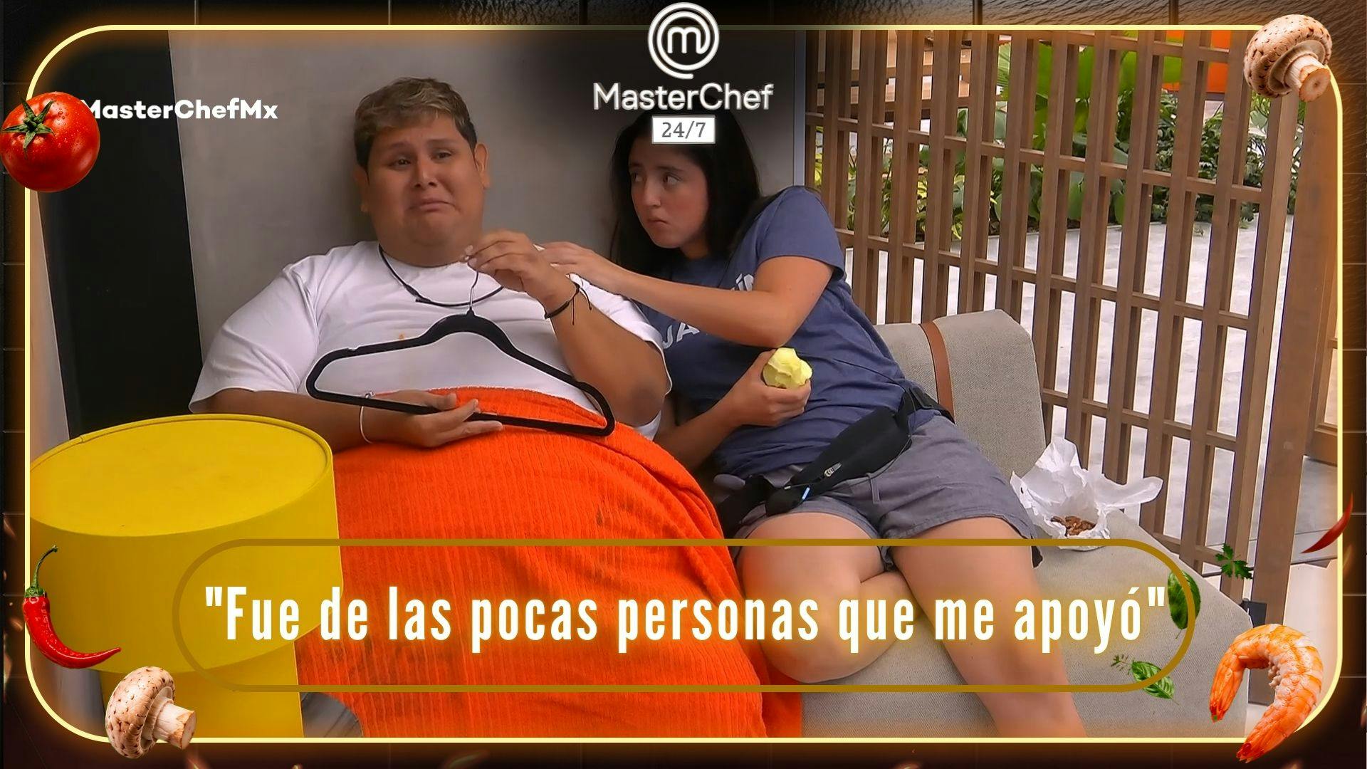 Luis rompe en llanto al hablar de su abuela en MasterChef 24/7: “Fue de las pocas personas que me apoyó" (VIDEO)