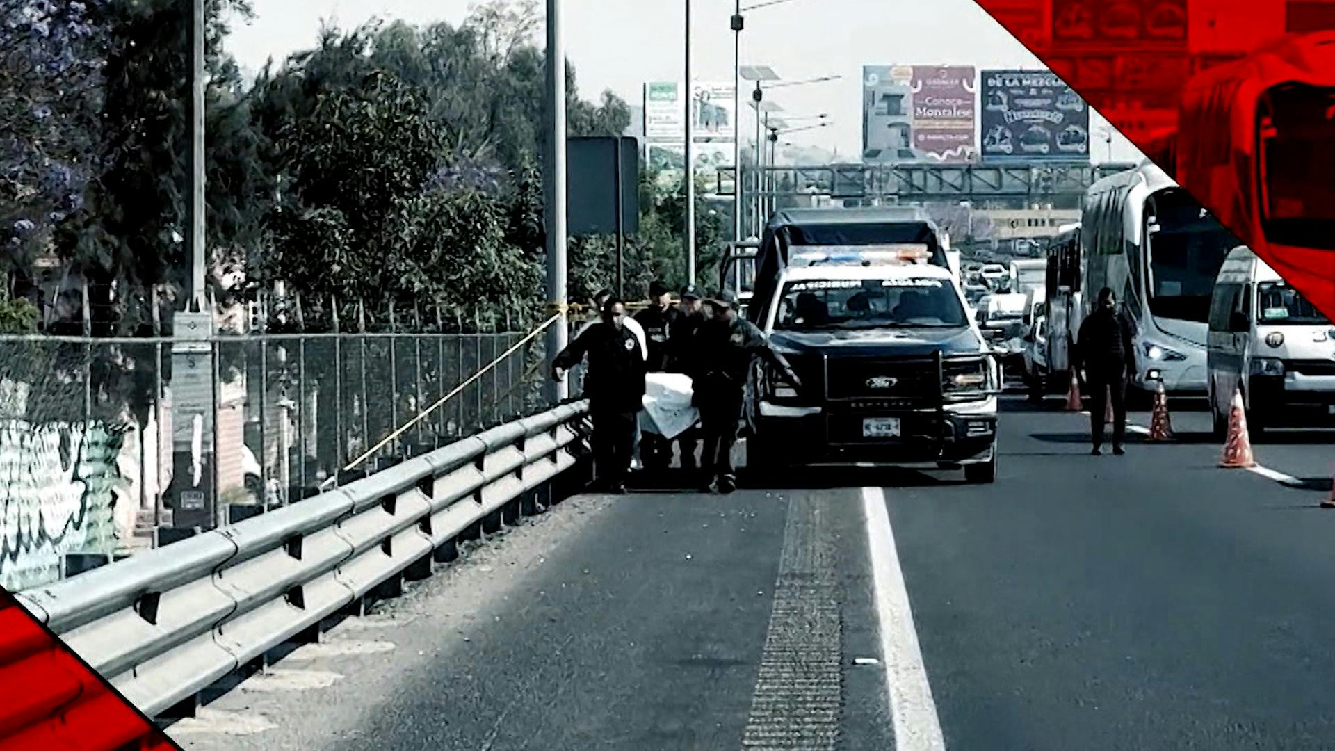 Jorge “El Diablo Becerril” Reporta: Hallan cuerpo sin identificar en la autopista México-Pachuca; autoridades investigan el caso