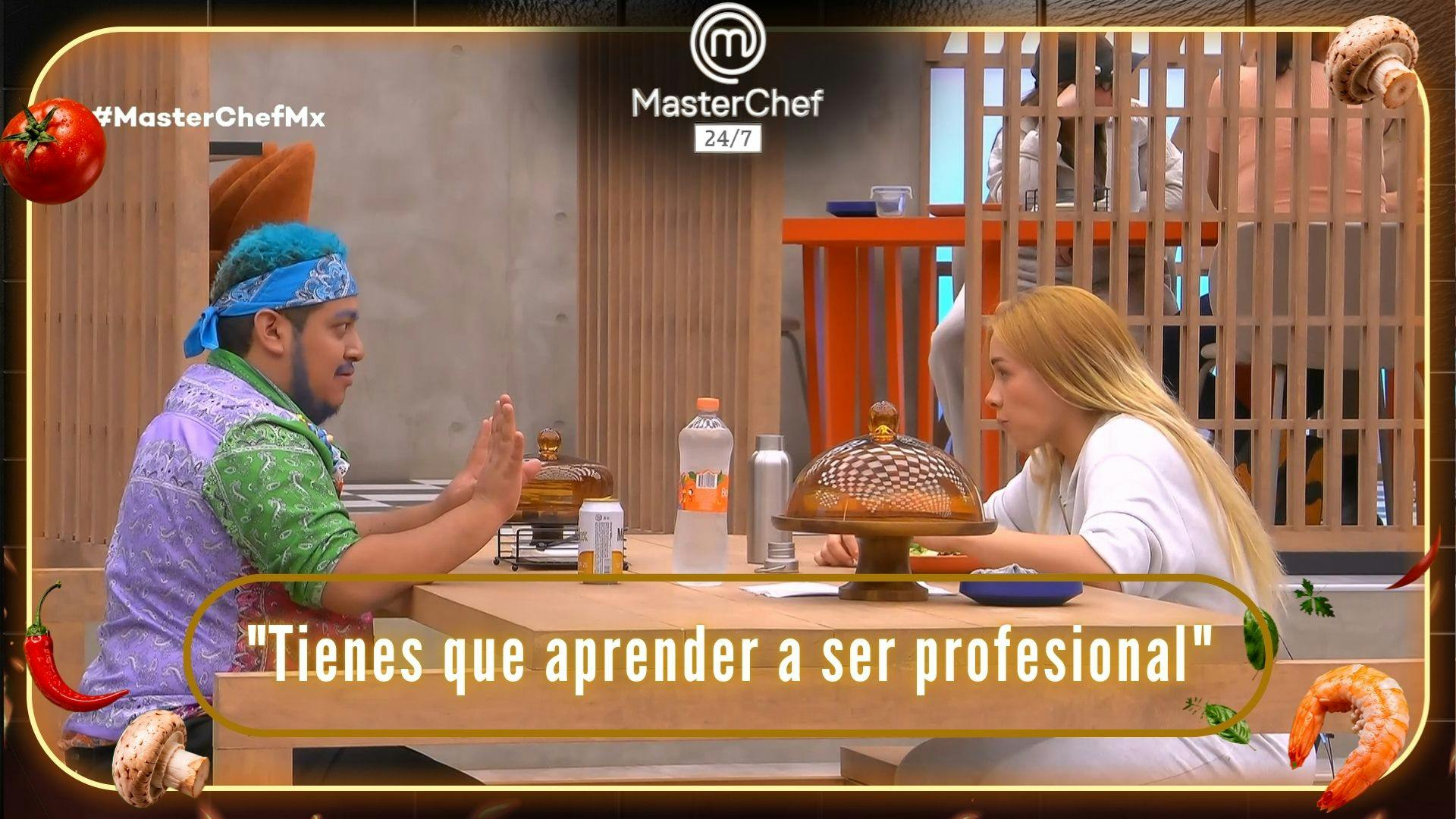 Ixdit aconseja a Ramahá por su actitud en la gala de MasterChef 24/7: “Tienes que aprender a ser profesional” (VIDEO)