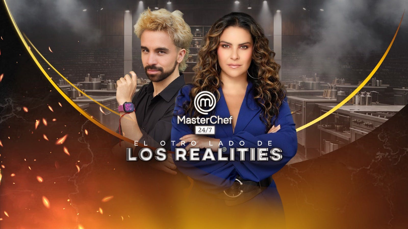 Ismael Zhu se apoderó de El Otro Lado de los Realities previo a la llegada de Chiken y Litzy de Jeans quienes hablaron de lo que sucede en MasterChef 24/7