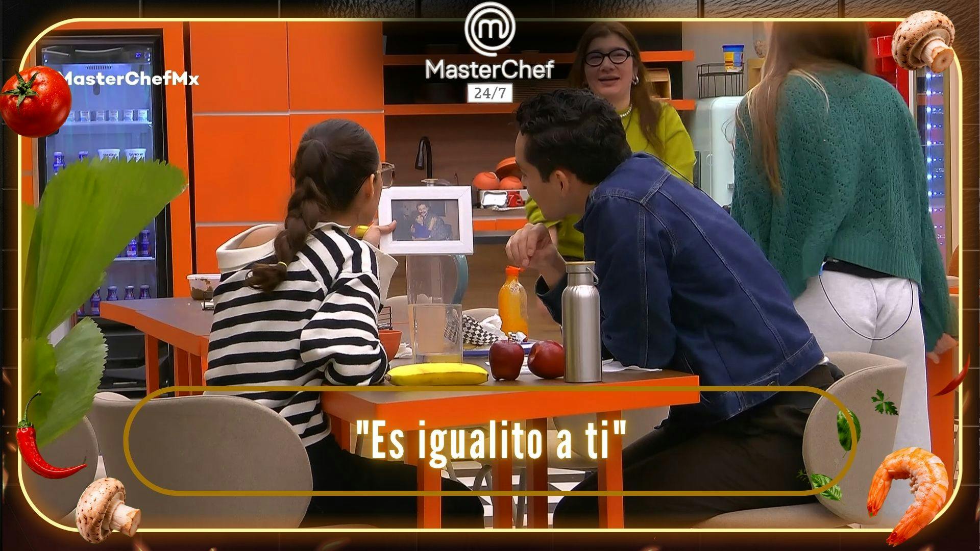 Daniela recibe una tierna sorpresa en MasterChef 24/7: “Es igualito a ti” (VIDEO)