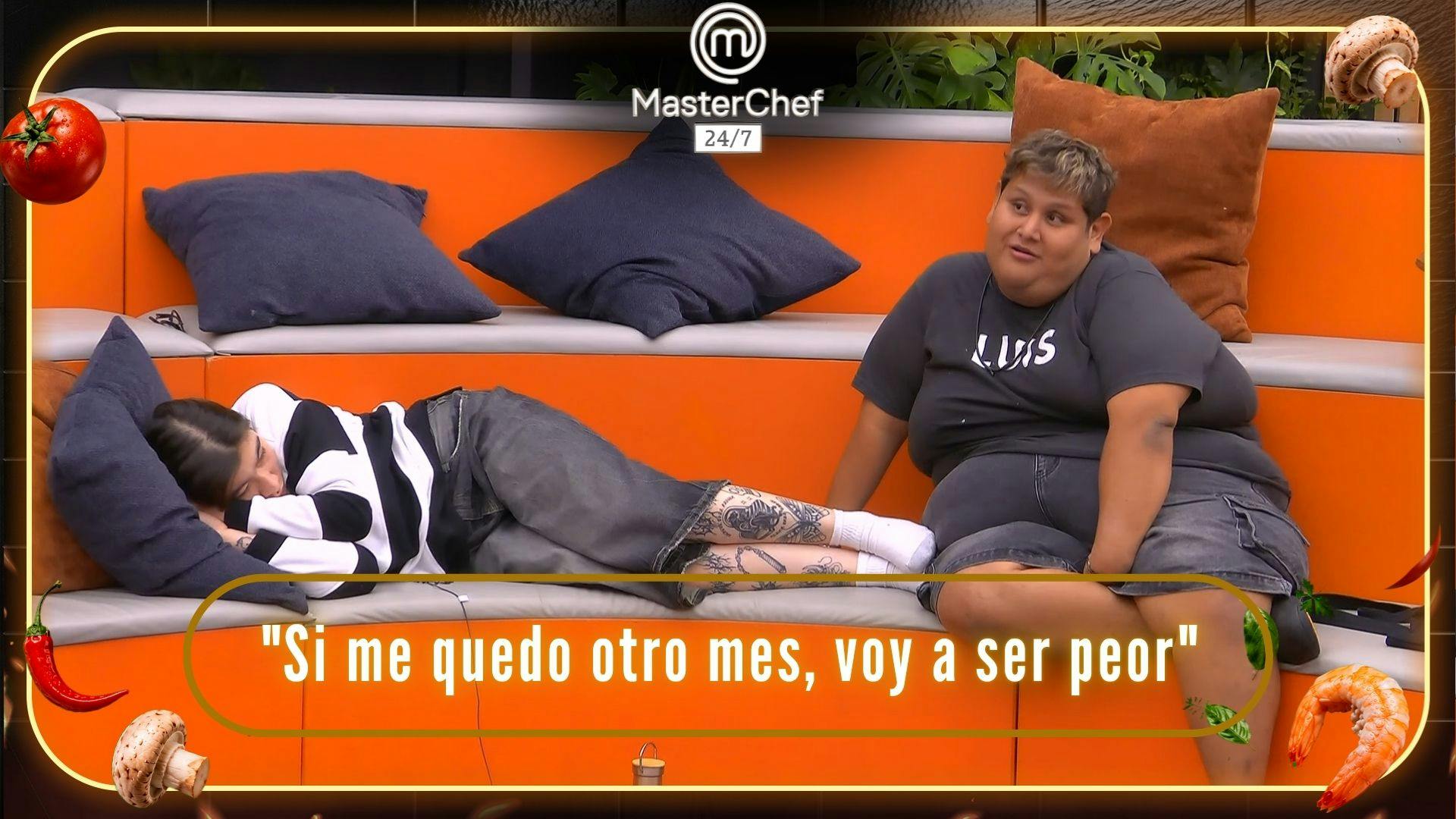 “Si me quedo otro mes, voy a ser peor": Luis amenaza con provocar más polémicas en MasterChef 24/7 (VIDEO)