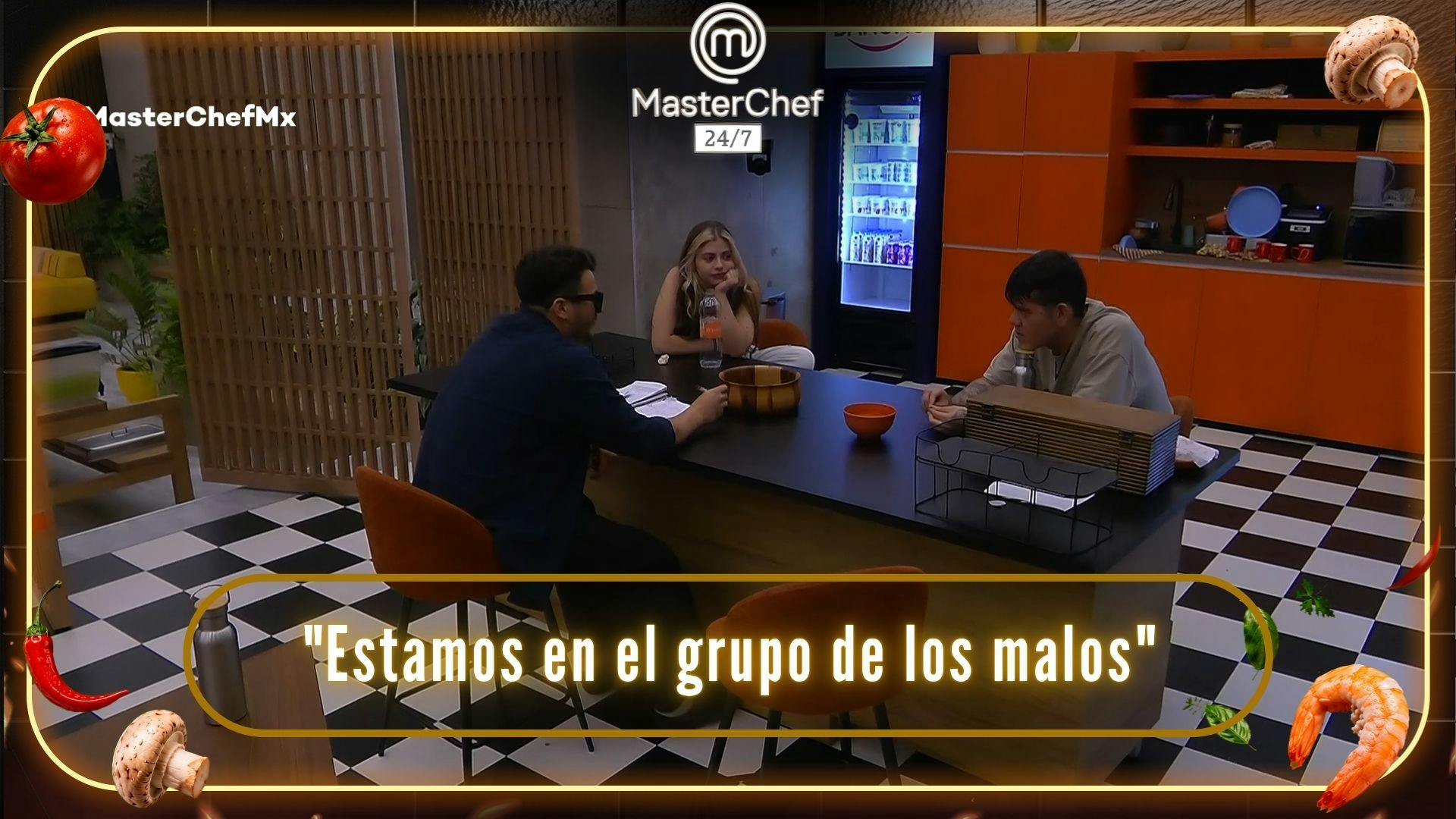 “Estamos en el grupo de los malos": Daniela, Pablo y Diego reconocen la nociva percepción de sus aliados en MasterChef 24/7 (VIDEO)
