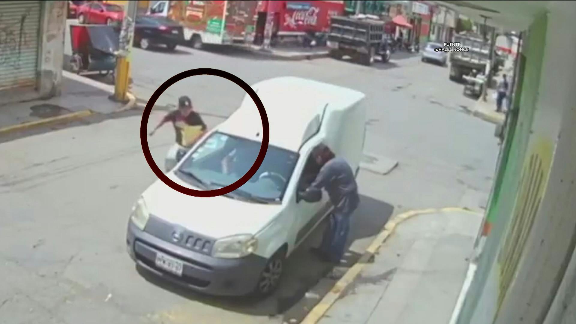 Vendedor ambulante atacó a un hombre que no le quiso comprar dulces