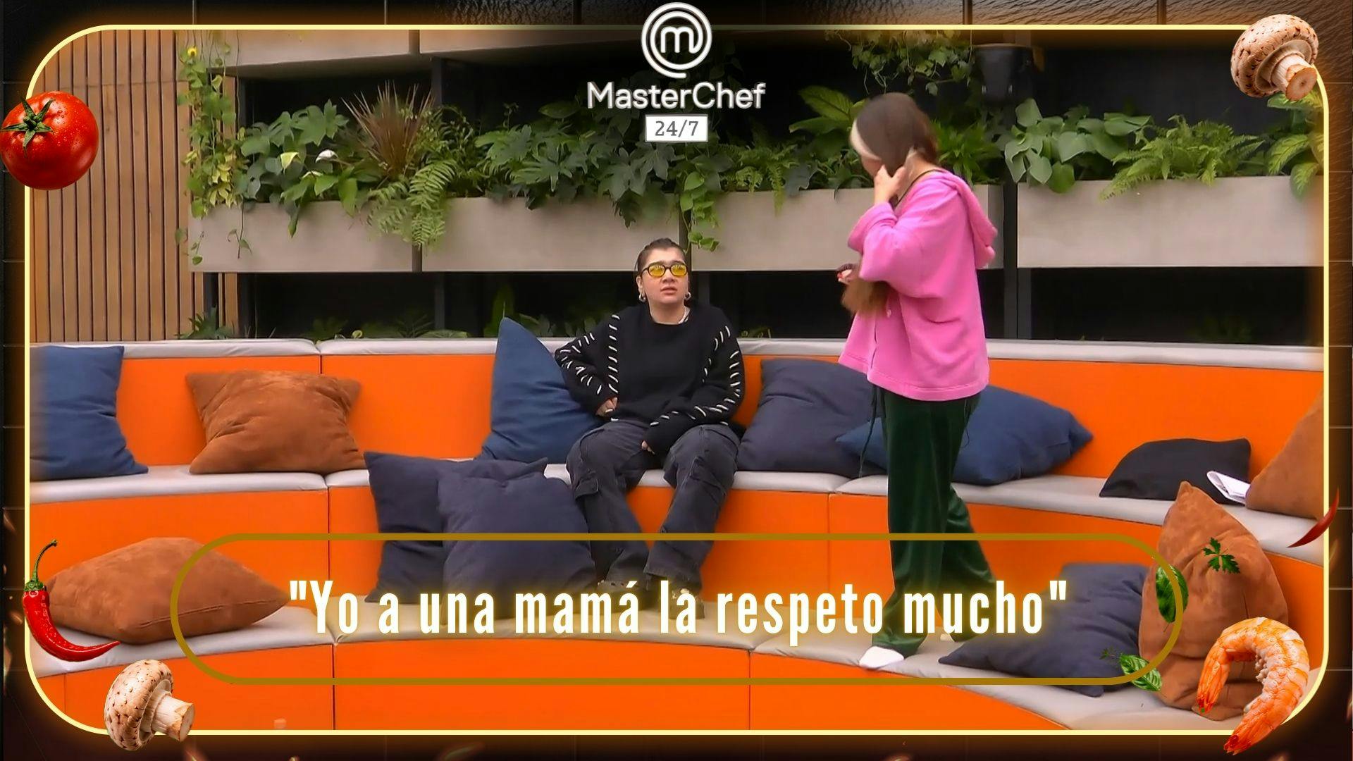 Carmen se deslinda del incidente con Ixdit en MasterChef 24/7: “Yo a una mamá la respeto mucho” (VIDEO)