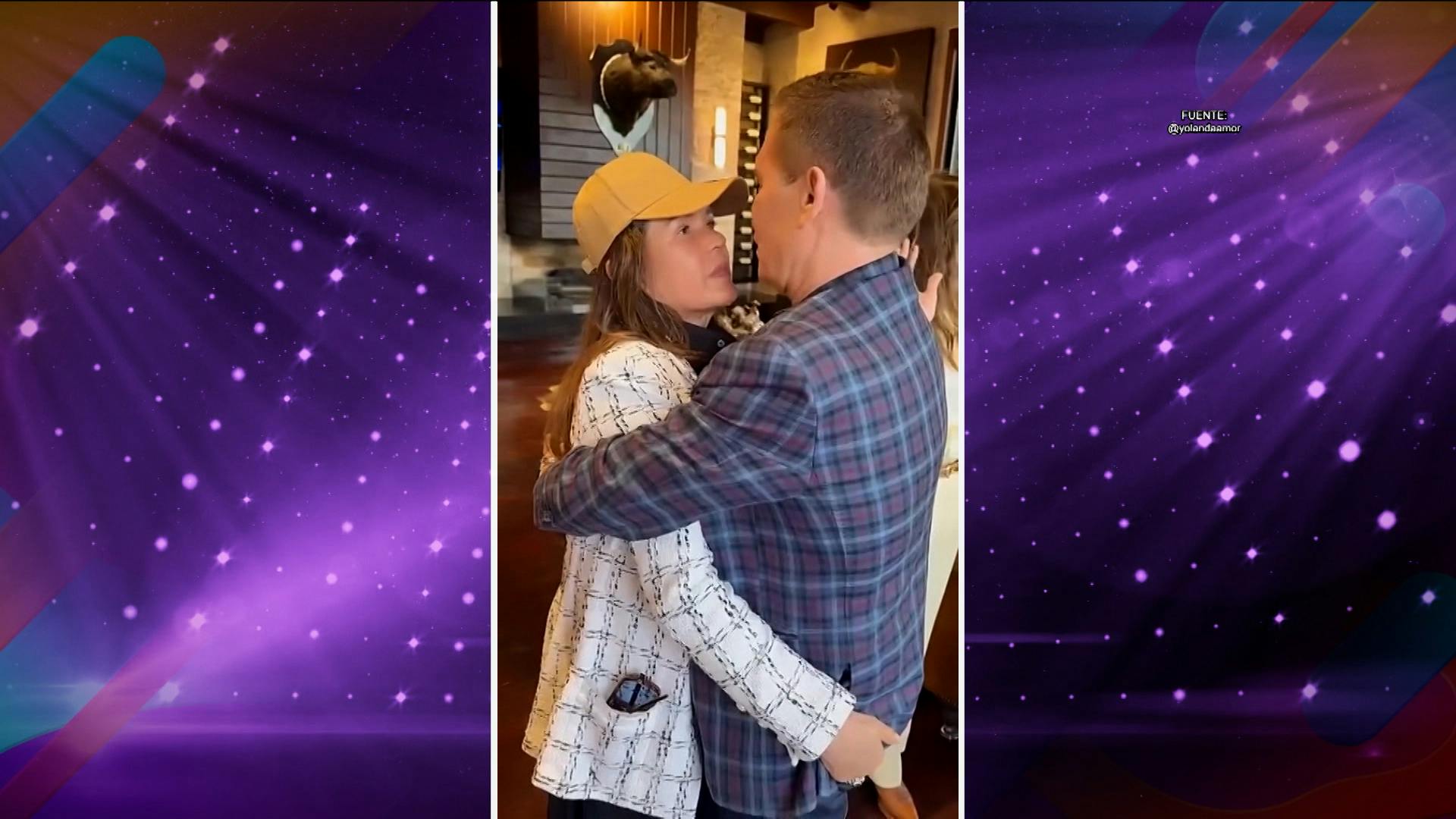 ¿Beso de hermanos? Julio César Chávez explica su beso con Yolanda Andrade