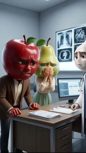 Frutinovelas 🍈🍇🍐🍓 La historia de María José #novela #frutas