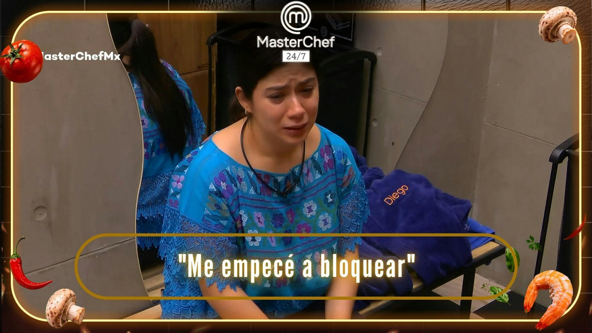 “Me empecé a bloquear": Camila queda devastada tras su desempeño en la gala de salvación de MasterChef 24/7 (VIDEO)