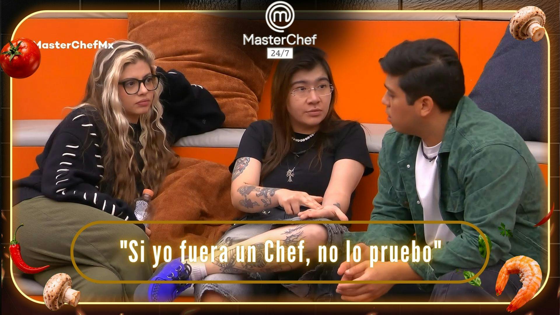 “Si yo fuera un Chef, no lo pruebo": Carmen acusa que Ixdit tocó su platillo con la mano en MasterChef 24/7 (VIDEO)