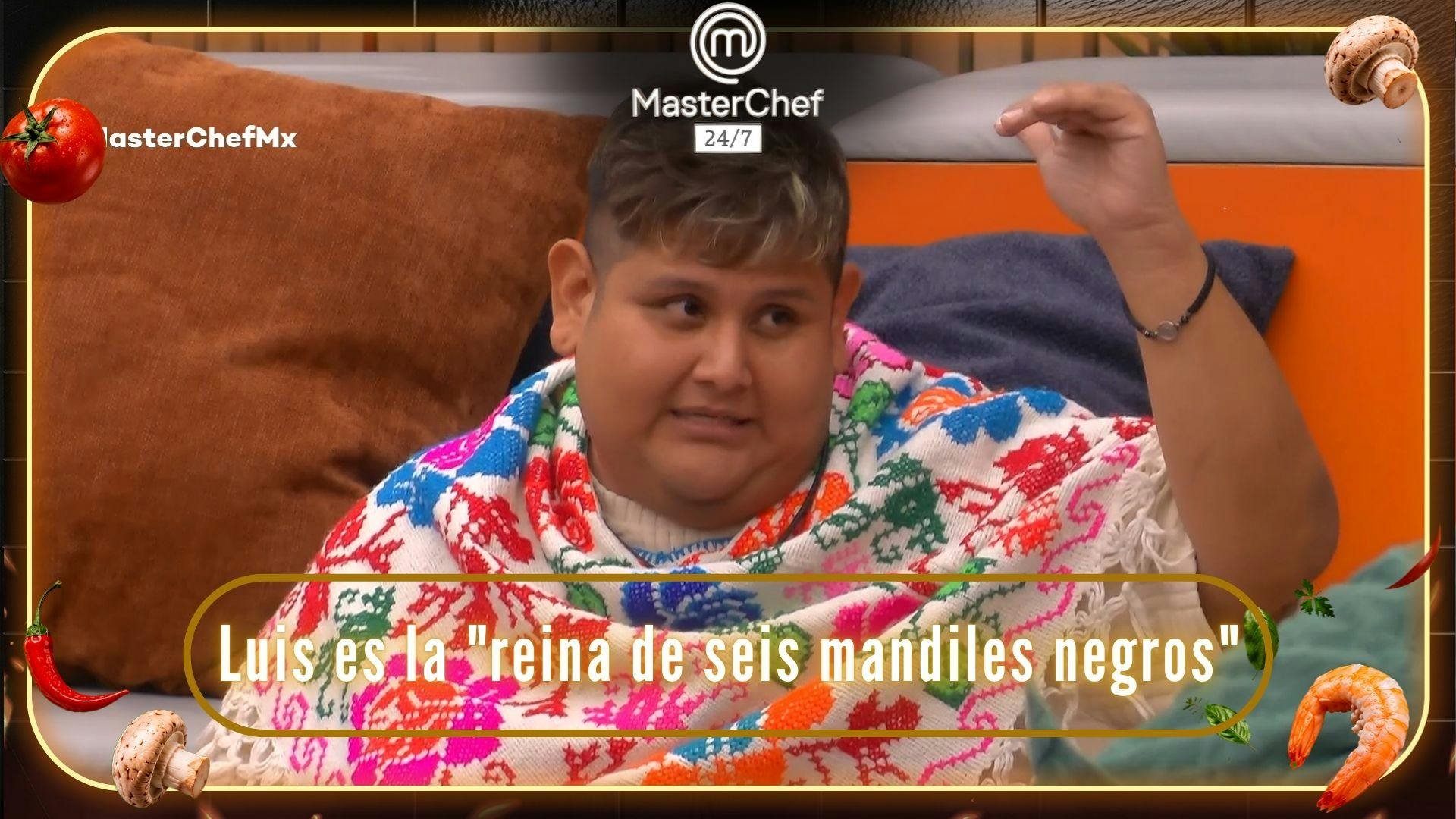 “No me siento orgullosa": Luis se convierte en la “reina de seis mandiles negros” de MasterChef 24/7 (VIDEO)