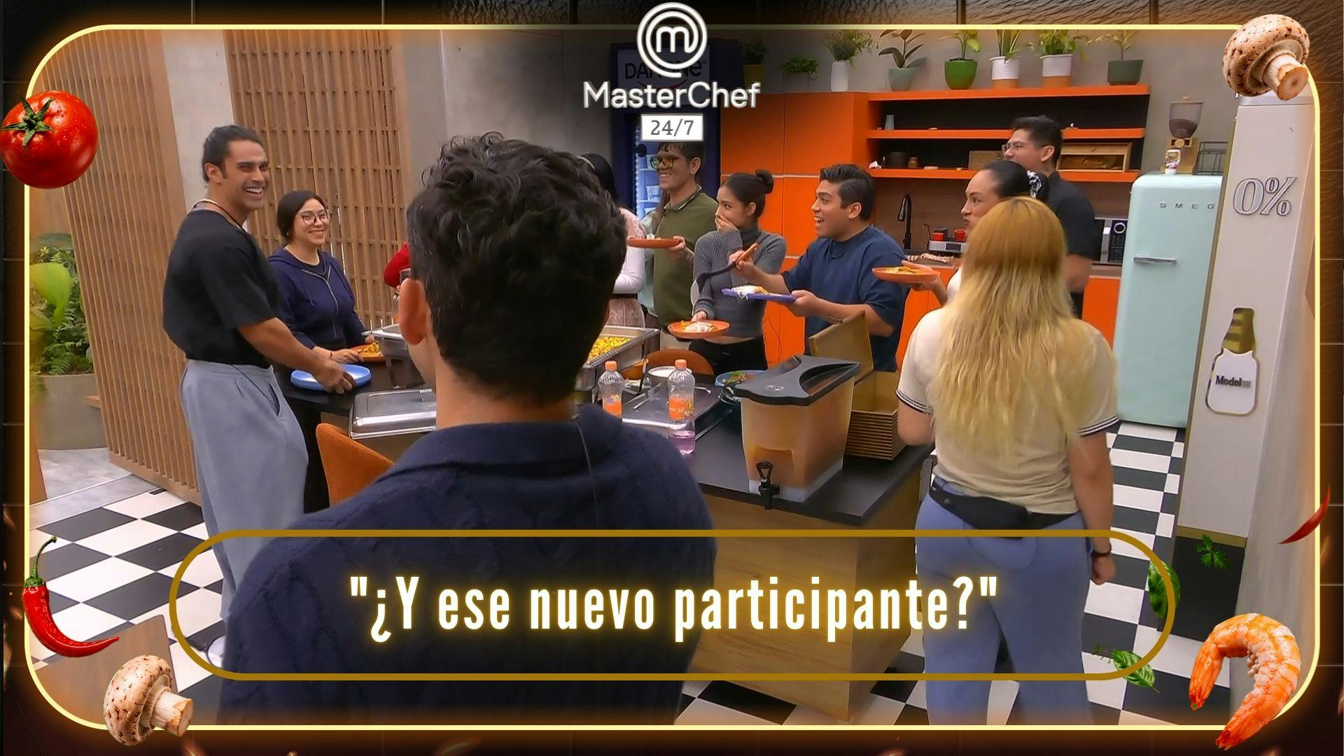"¿Y ese nuevo participante?": Los cocineros de MasterChef 24/7 reaccionan al cambio de imagen de Emmanuel (VIDEO)
