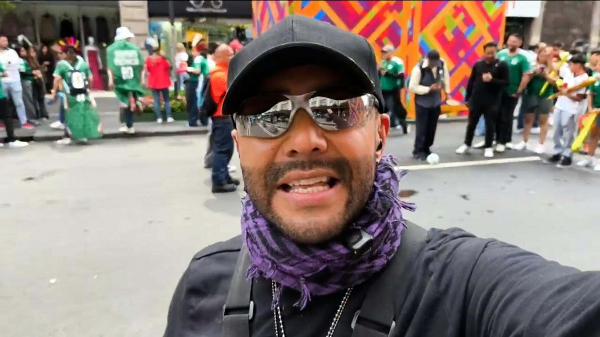 Jorge “El Diablo” Becerril muestra la fiesta del Tricolor en el corazón de la Ciudad de México