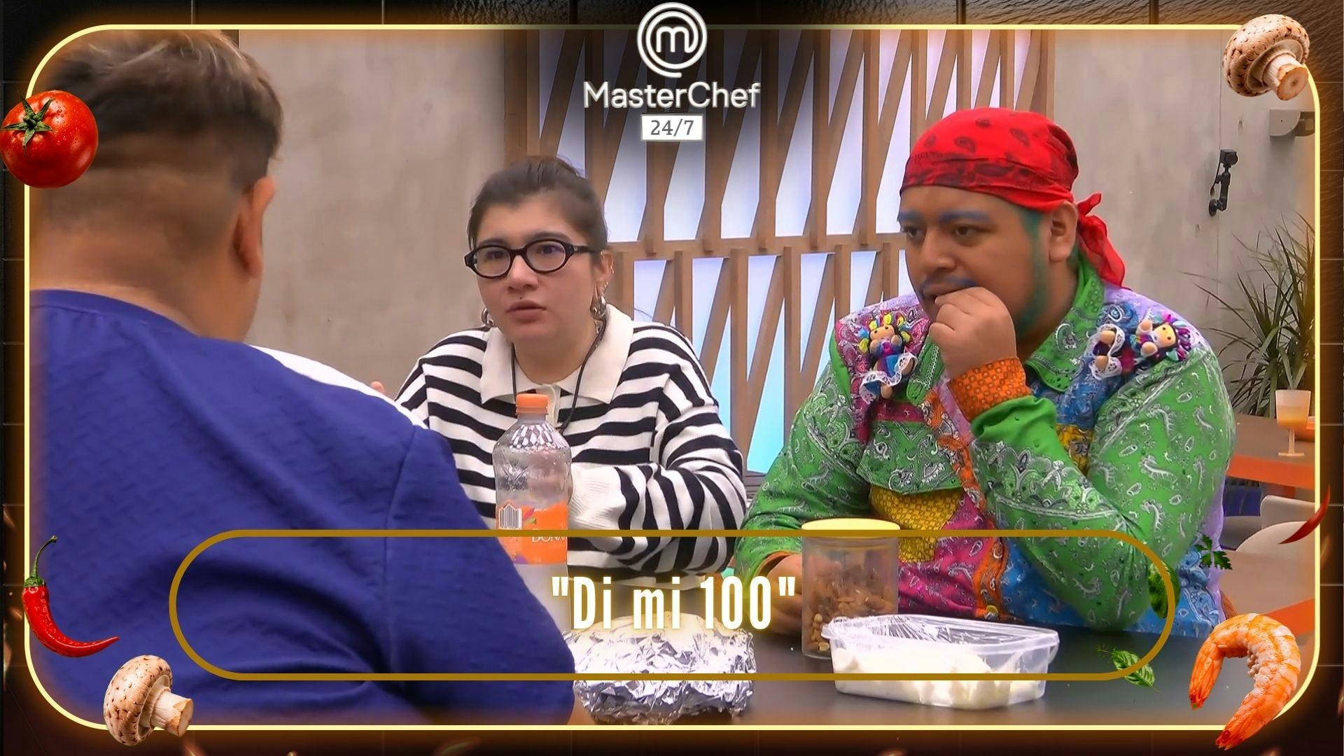 “Di mi 100": Carmen explica su versión de lo ocurrido en la batalla por equipos de MasterChef 24/7 (VIDEO)