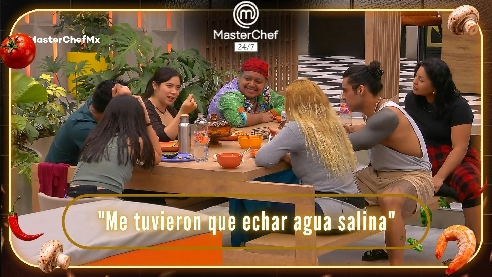 “Me tuvieron que echar agua salina": Camila recapitula su accidente en la batalla por equipos de MasterChef 24/7 (VIDEO)
