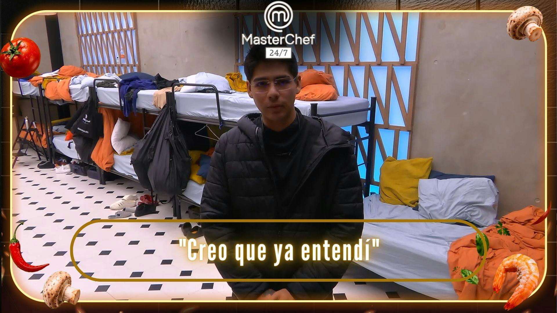 Antrax reacciona a su salvación en MasterChef 24/7 por medio del público: “Creo que ya entendí" (VIDEO)
