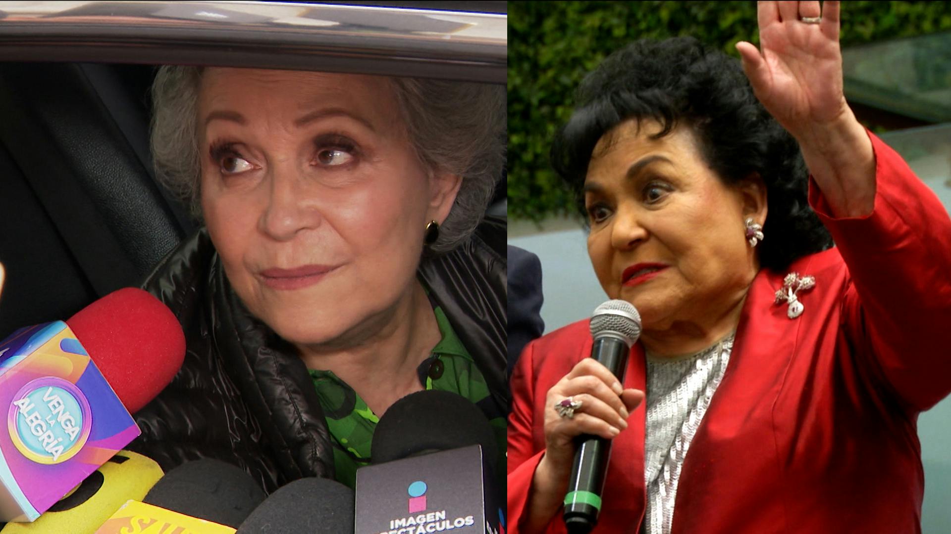“Cualquiera puede decir lo que sea”, Adriana Barraza defiende a Carmen Salinas tras los señalamientos de rituales satánicos