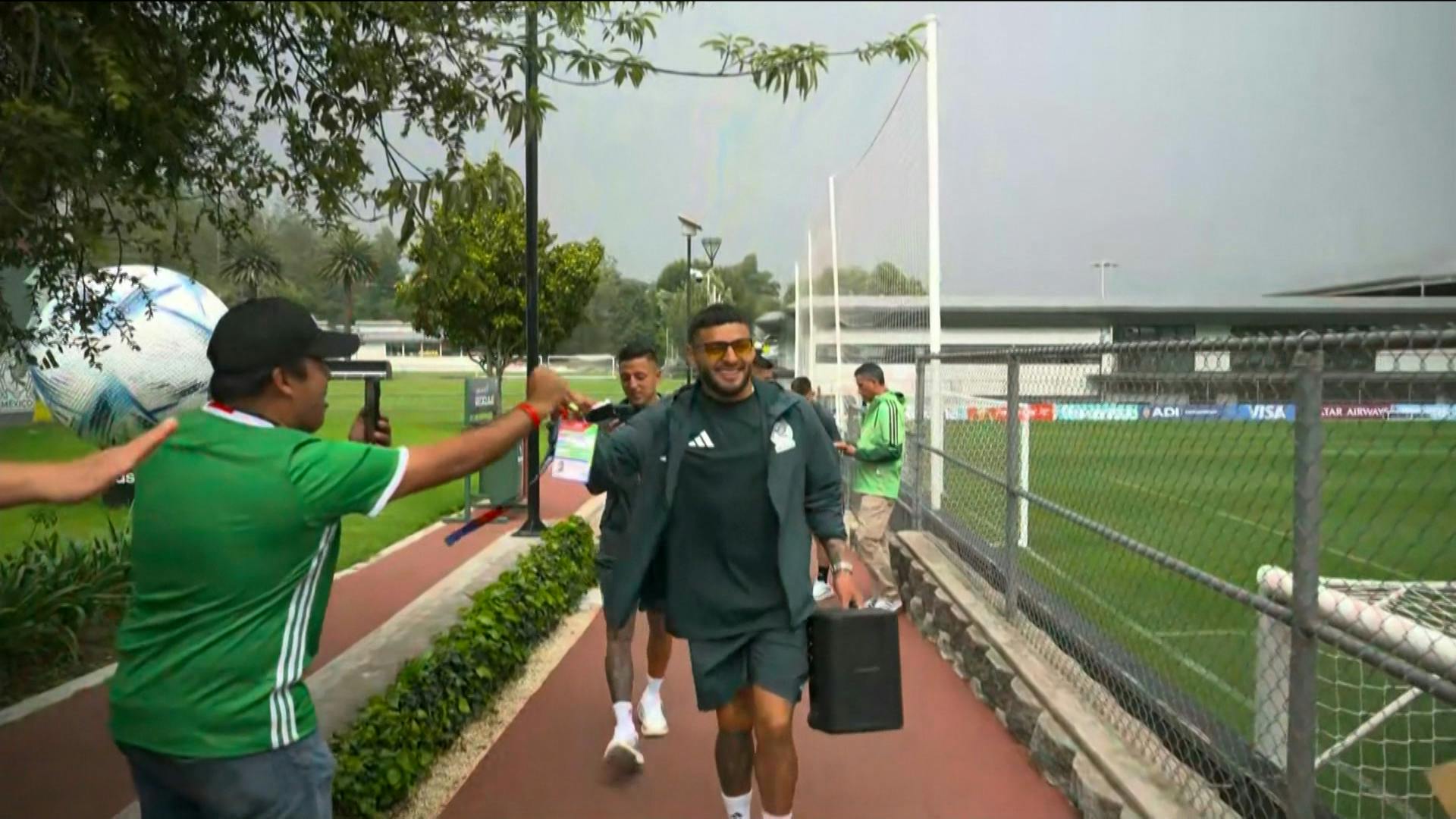 Los seleccionados ya van camino al Estadio Ciudad de México para enfrentarse a Inglaterra en el Mundial 2026