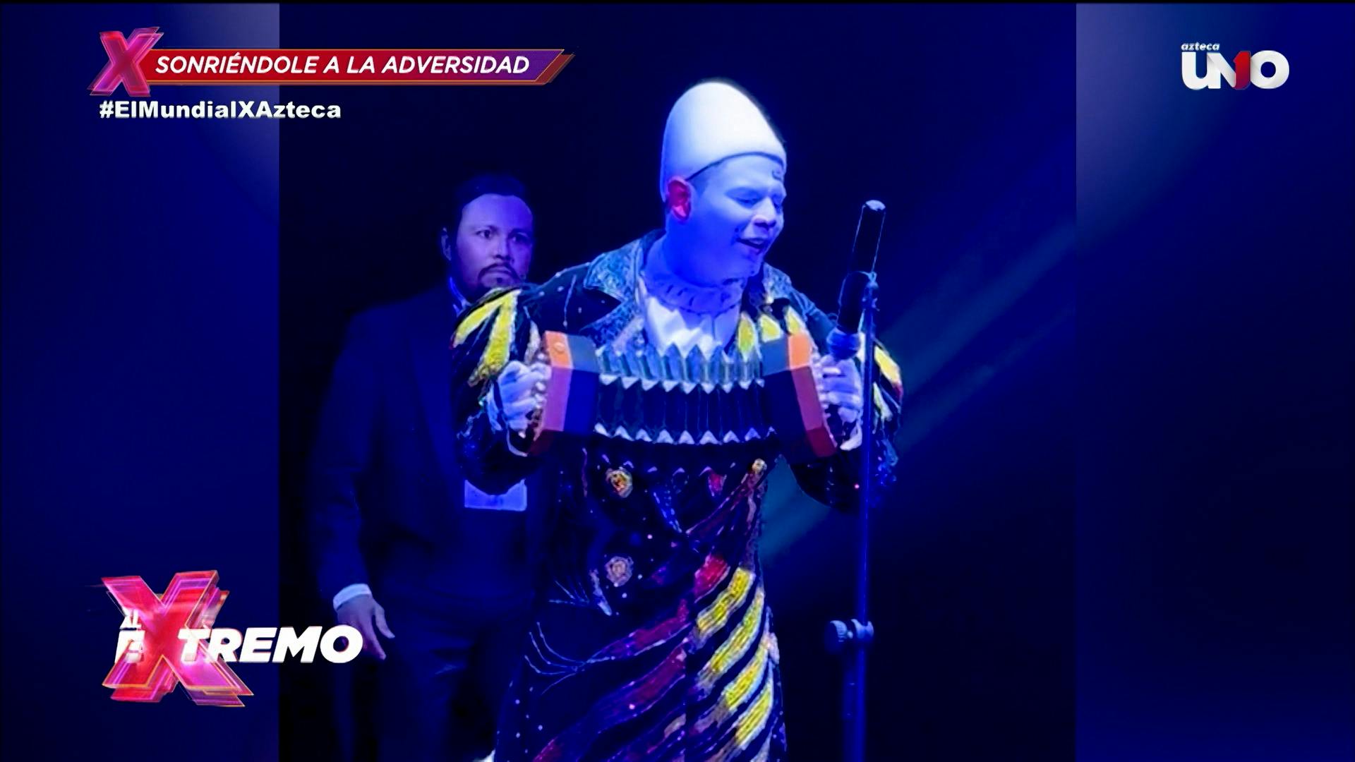 Sabía que quería hacer reír a la gente y fue así como se convirtió en el Payaso de la Cara Blanca