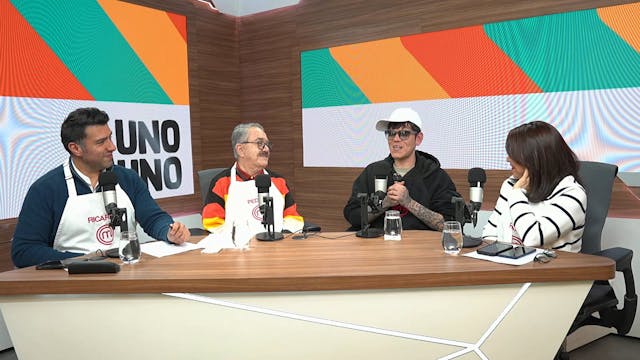 Uno a Uno: Diego de León revela qué lo llevó de la música a MasterChef 24/7