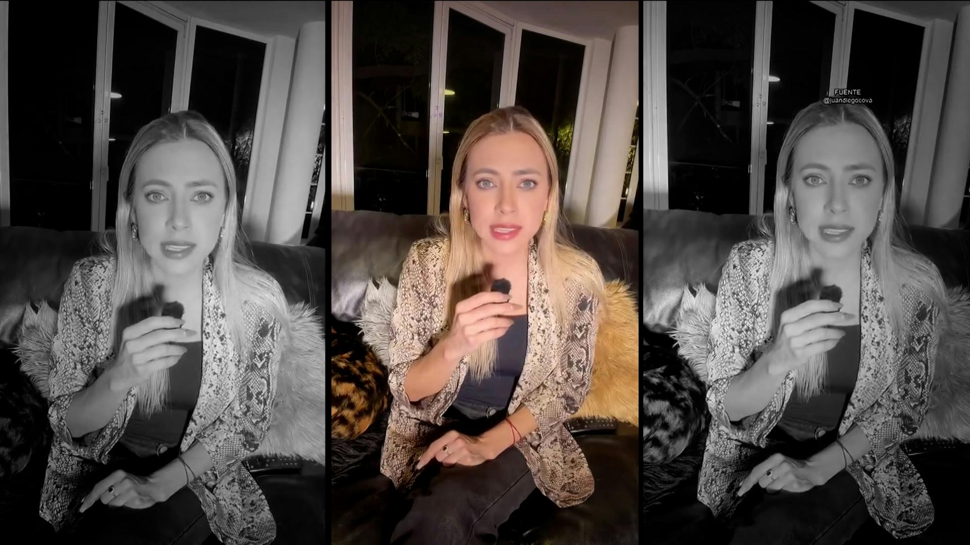 "¡Sigo recibiendo mensajes de fans donde me culpan!”, Edna Monroy estalla tras la separación de Juan Diego Covarrubias y Renata Haro