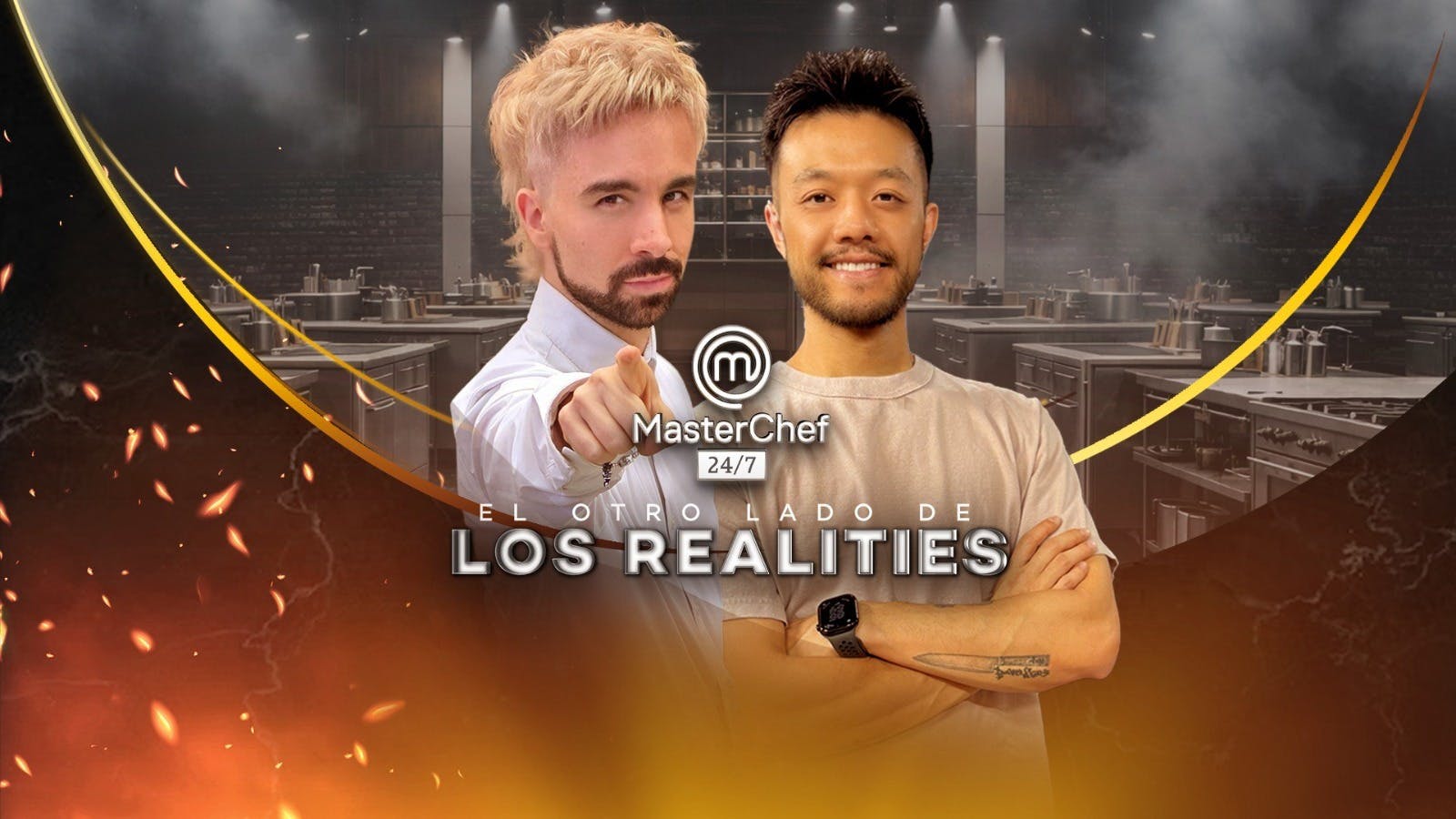 Acompaña este martes a Chiken e Ismael Zhu en esta edición de El Otro Lado de los Realities de MasterChef 24/7 