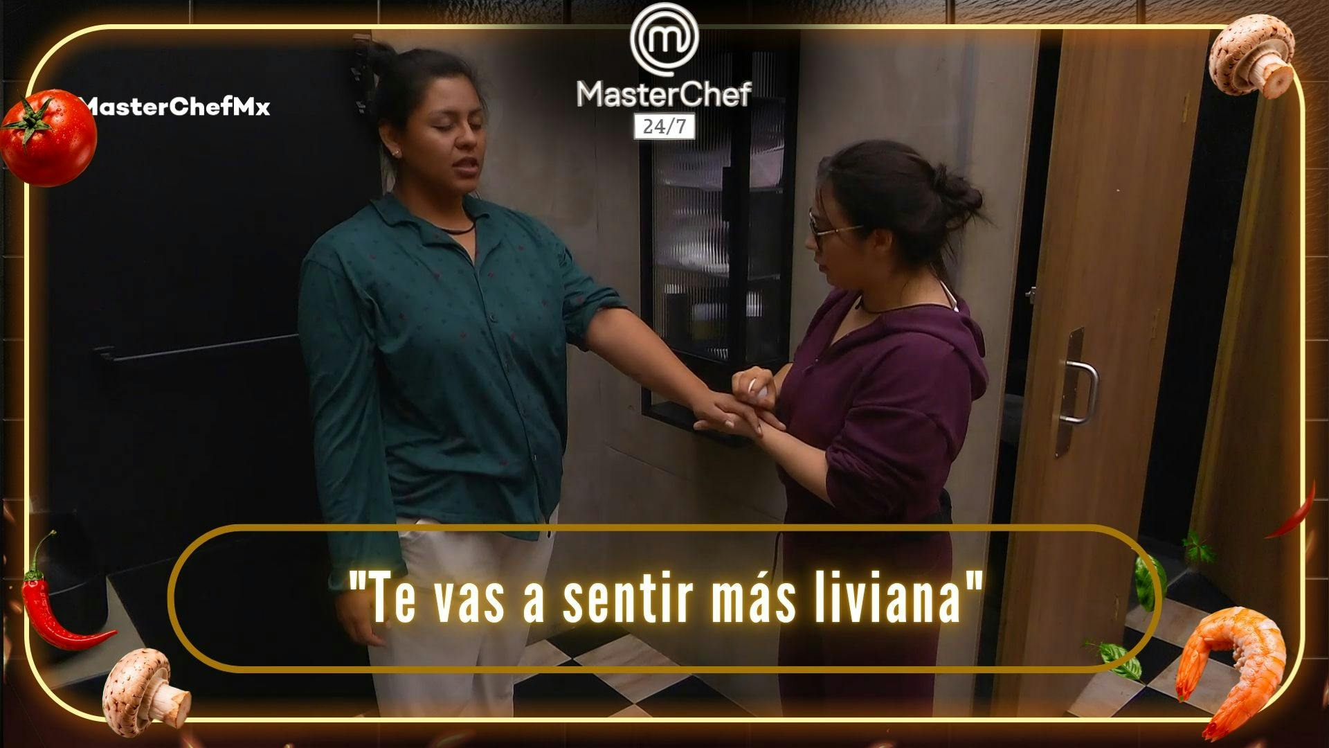 Las “Guapas del barrio” se someten a una limpia en MasterChef 24/7: “Te vas a sentir más liviana” (VIDEO)