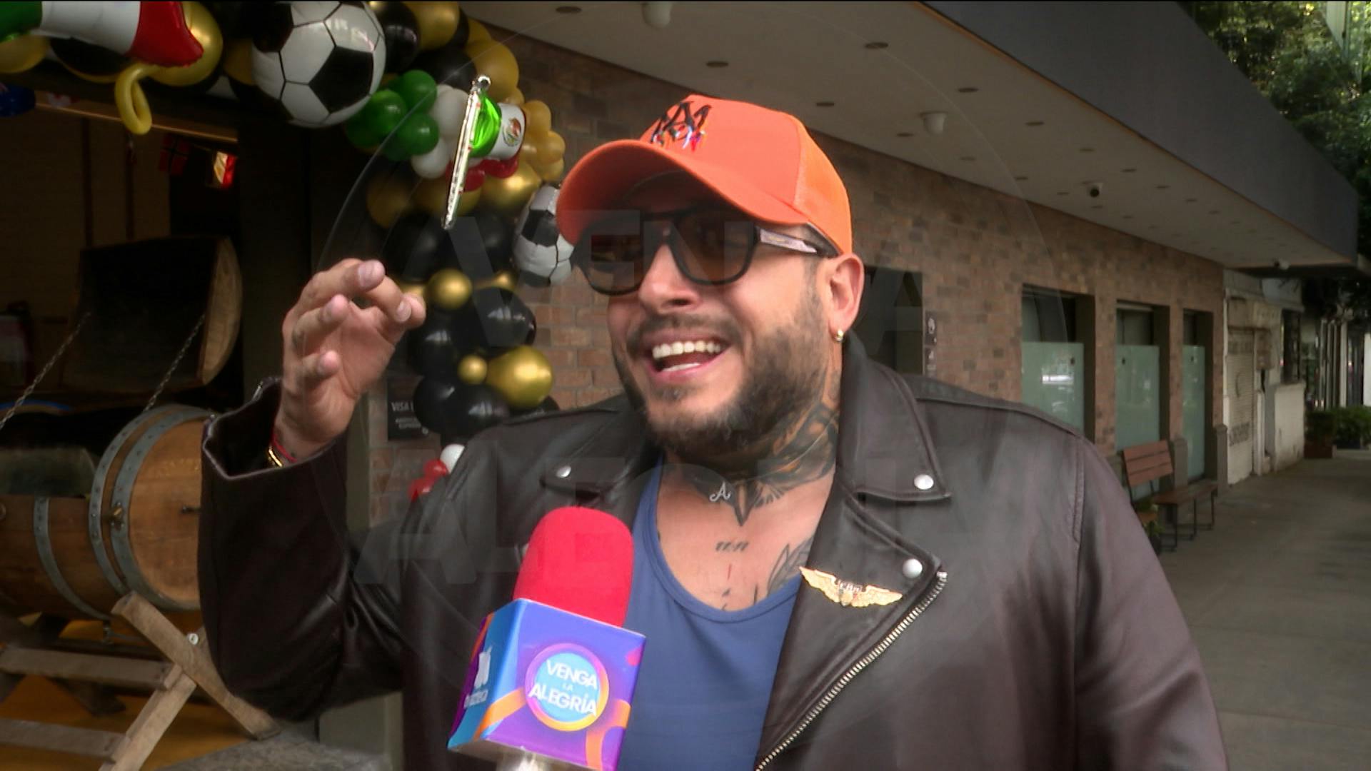 ¡Así reaccionó el novio de Alicia Villarreal a los cuestionamientos por el presunto embarazo de Melenie Carmona!