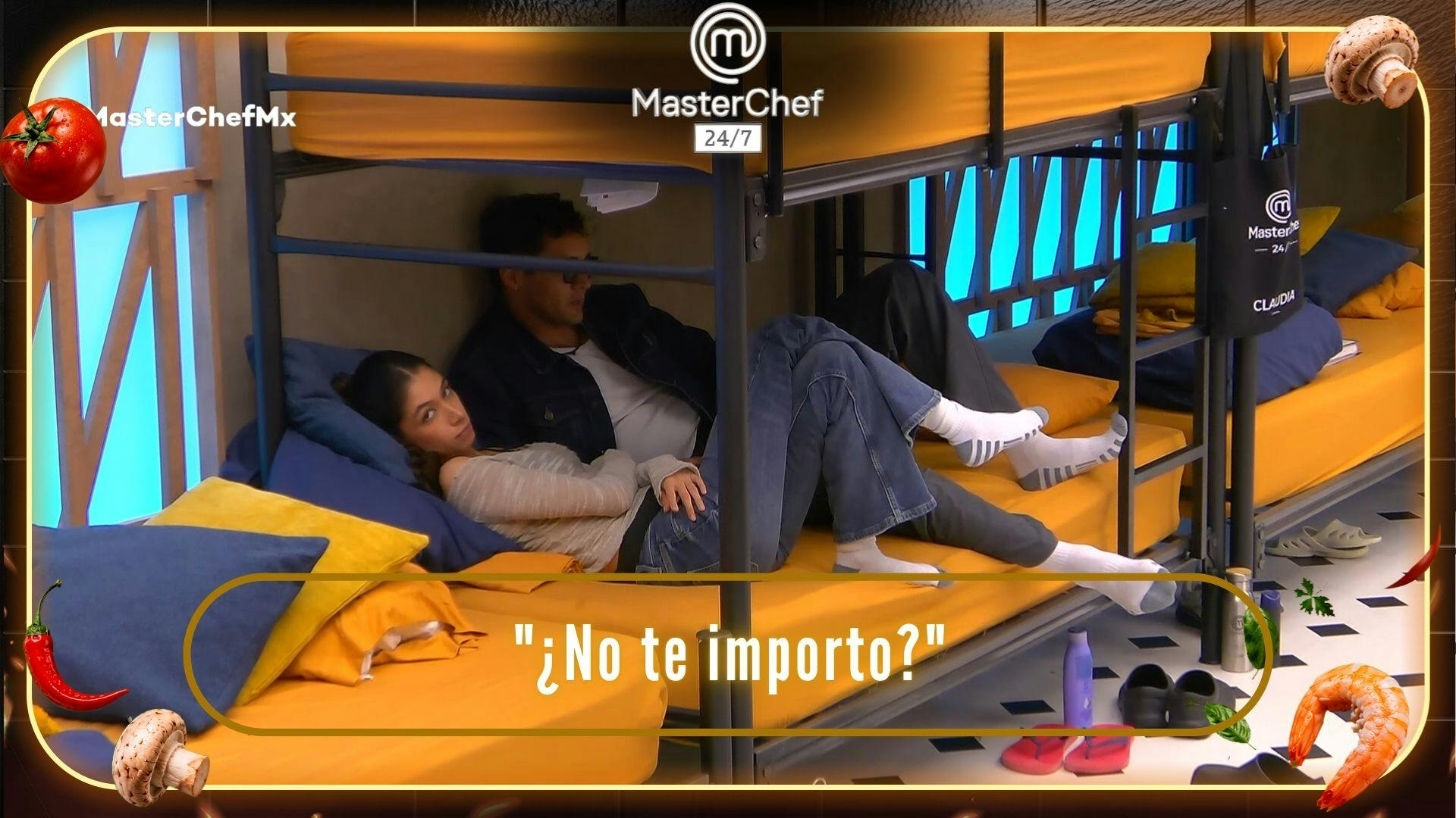 "¿No te importo?": Michelle se sincera con Lancer sobre las fricciones que han tenido en MasterChef 24/7 (VIDEO)