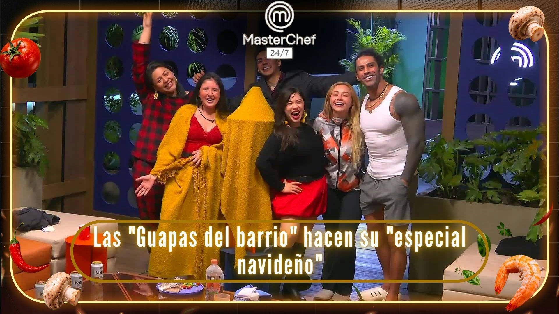 ¡Navidad en julio! Las “Guapas del barrio” llevan a cabo su “especial navideño” en MasterChef 24/7 (VIDEO)