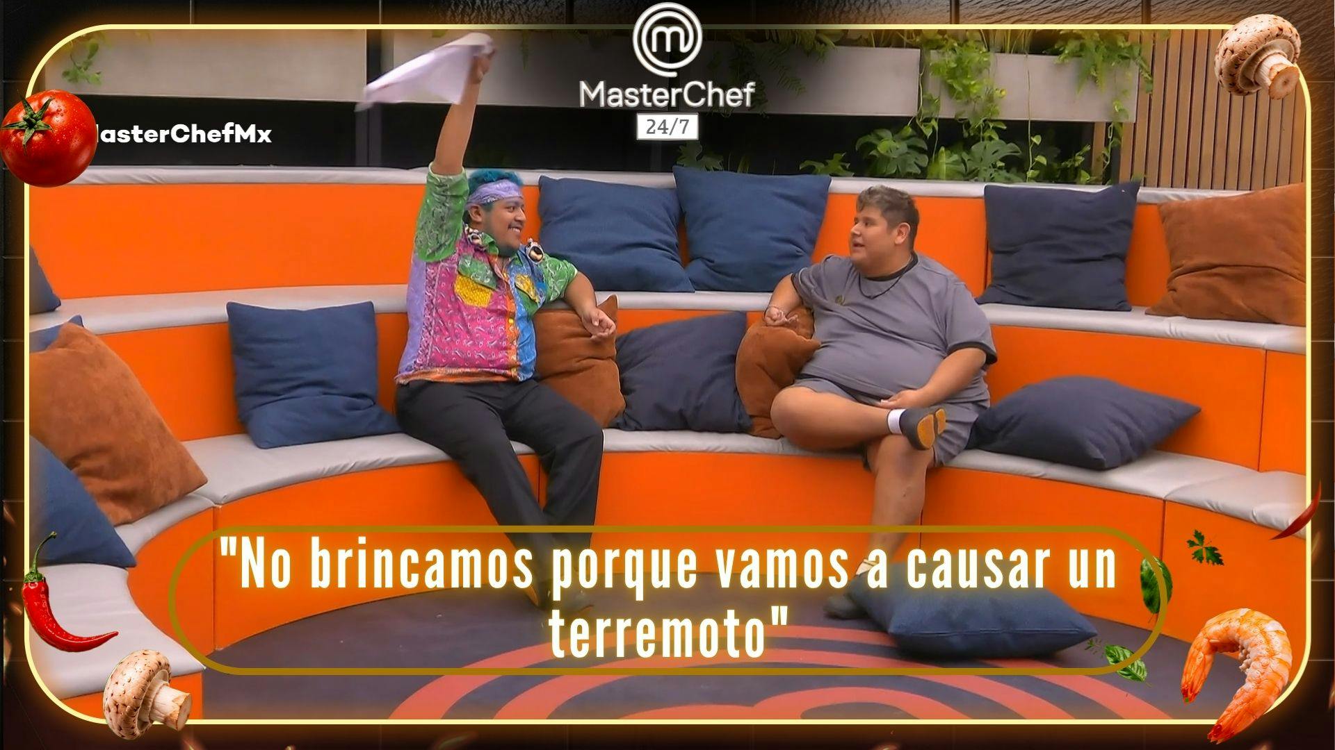 “No brincamos porque vamos a causar un terremoto": Luis y Ramahá reaccionan a la obtención del Pin del Chef (VIDEO)