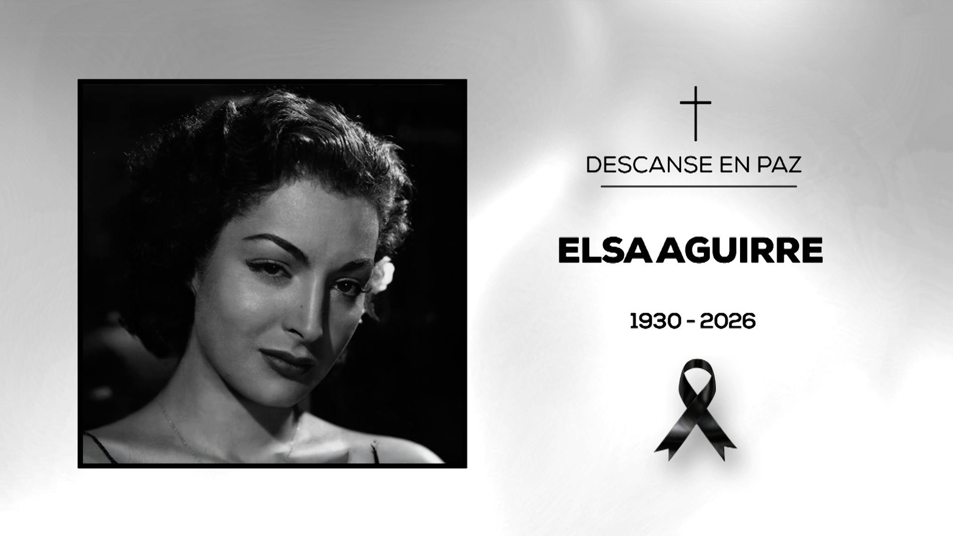 Exclusiva: Así fue el último adiós a Elsa Aguirre, icono del cine mexicano