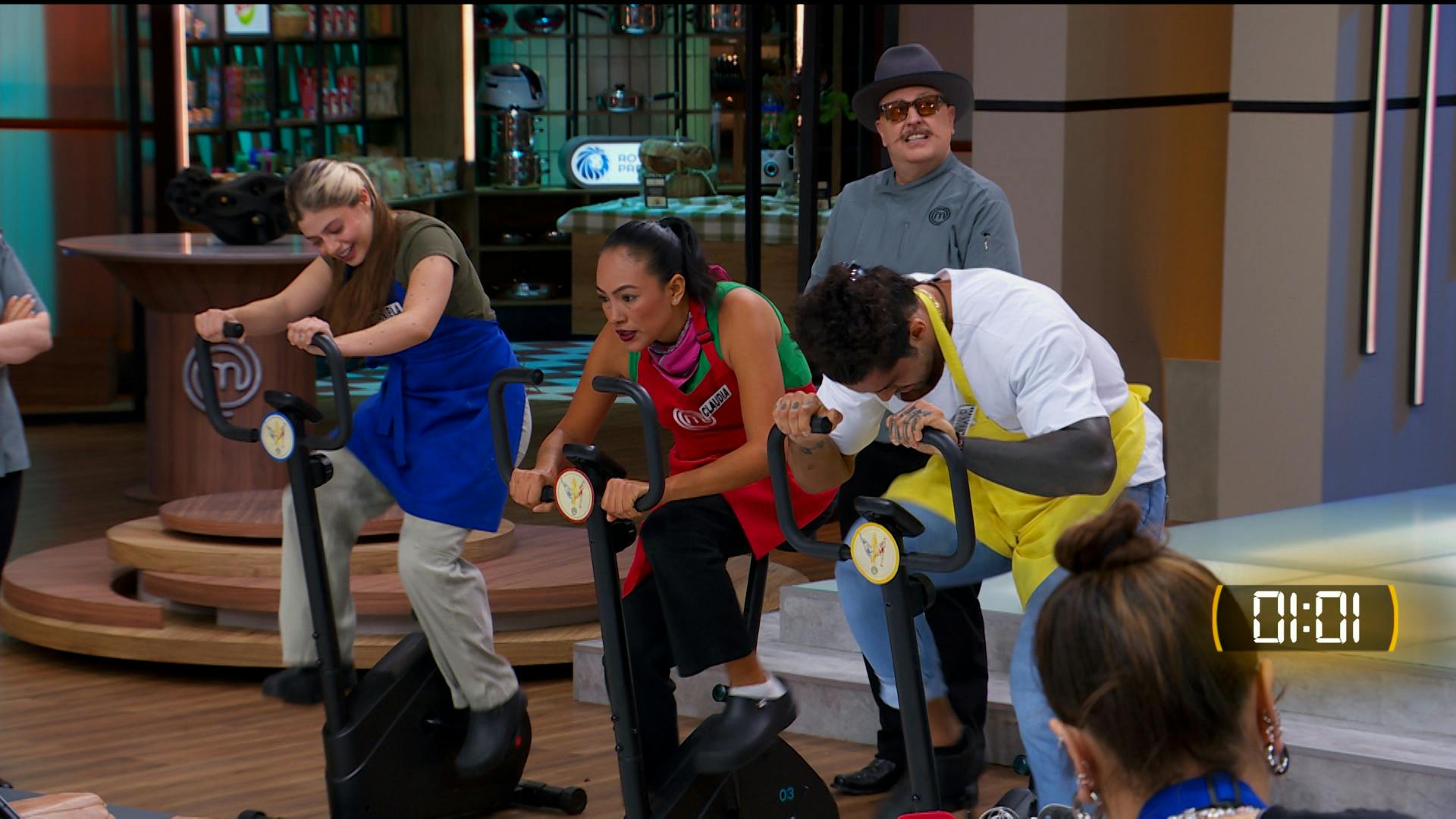Un reto de ciclismo será clave durante la Batalla por Equipos en MasterChef 24/7 
