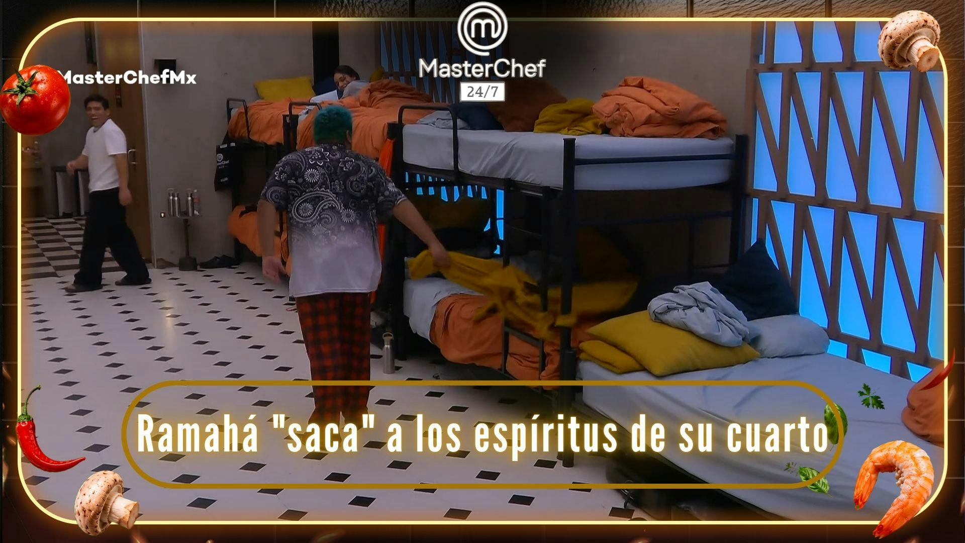 Ramahá “saca” a los espíritus de su cuarto en el Mundo MasterChef: “Uno por uno y en fila del más chico al más grande” (VIDEO)