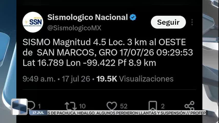 Noticias Guerrero del 17 de julio 2026