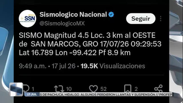 Noticias Guerrero del 17 de julio 2026