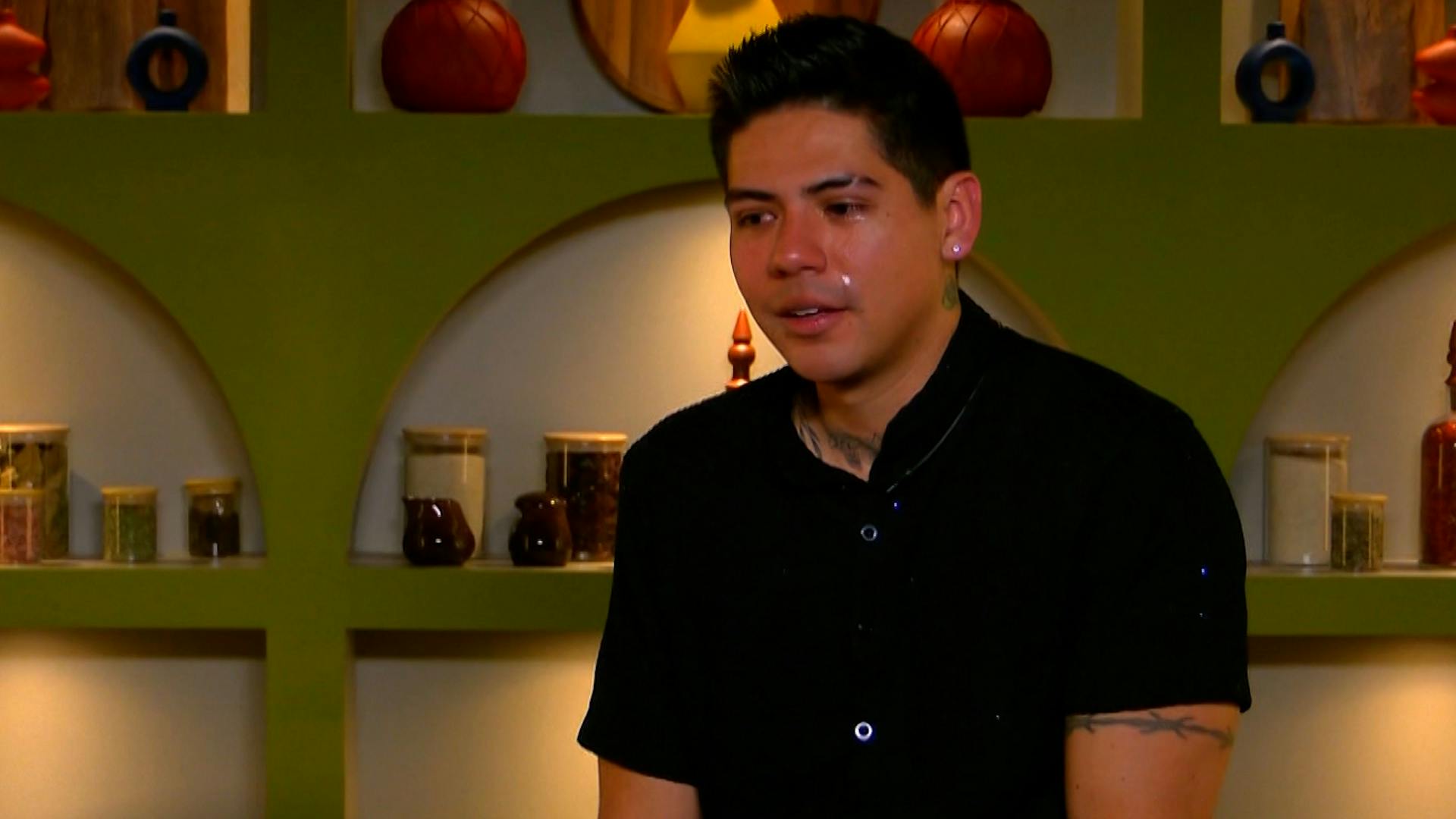 Antrax mostró su emoción tras la visita de su mamá dentro del universo de MasterChef 24/7 y recibir el apoyo del público 