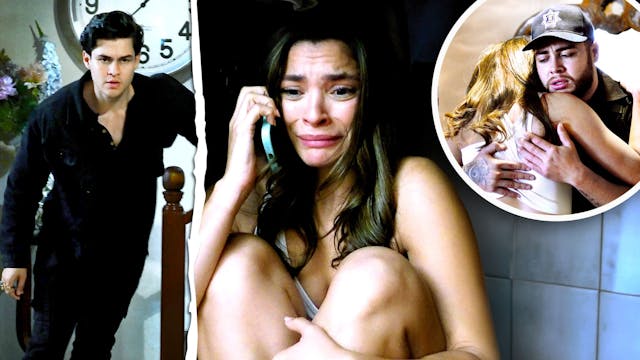 Extraño quiso entrar a su casa mientras su esposo no estaba