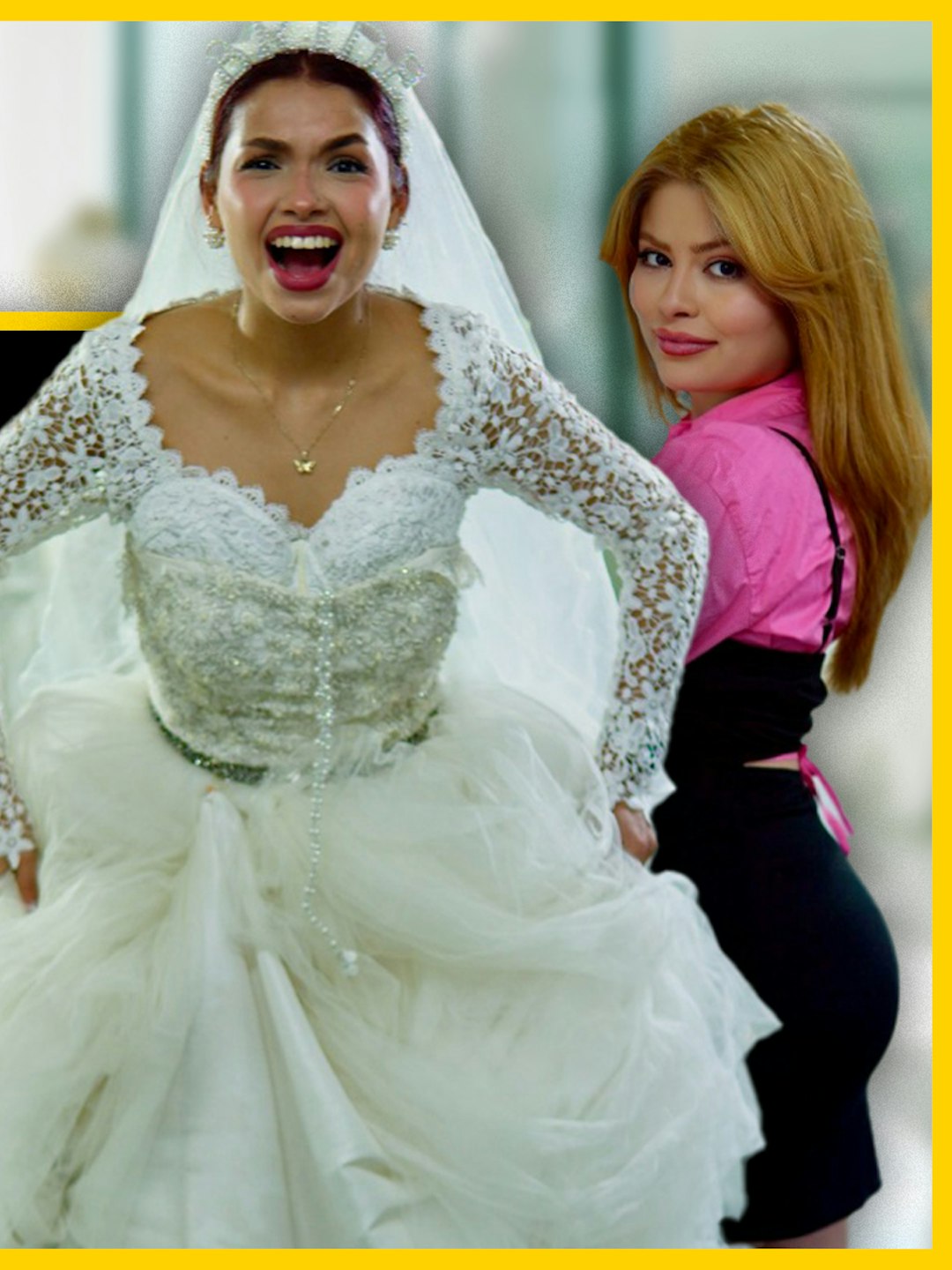 La diseñadora arruinó su vestido de novia por despecho